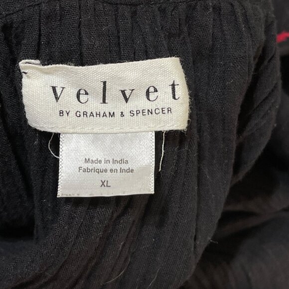 Anthropologie Velvet Graham and Spencer Loane Embroidered Peasant Dress XL (READ - Picture 4 of 13